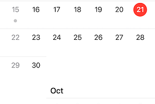 Designing Custom Calendar View in SwiftUI: Step by Step Manual