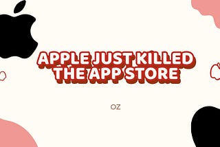 Apple Just Killed the App Store (And UI/UX Designers Are Panicking)