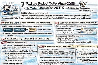 7 Brutally Practical Truths About CQRS (No MediatR Required) in .NET