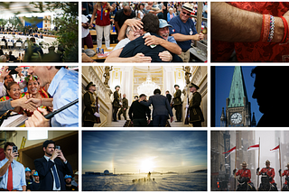 2024–25 with Prime Minister Trudeau, in photos