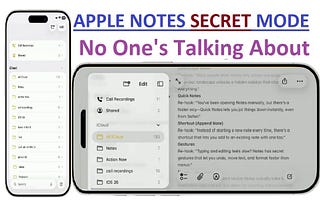 Apple Notes Has a Secret Mode — And Almost No One Uses It