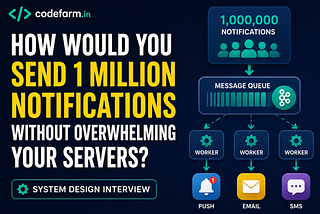 System Design Interview: How Would You Send 1 Million Notifications Without Overwhelming Your…