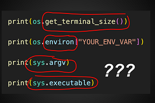 10 Python Os/Sys Things I Regret Not Knowing Earlier