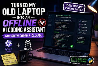 After AirLLM, I Turned My Old Laptop into an Offline AI Coding Assistant with Qwen Coder and Ollama