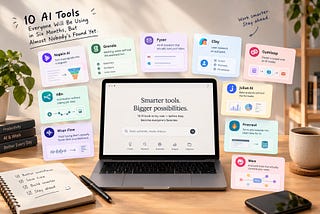 10 AI Tools Everyone Will Be Using in Six Months, But Almost Nobody’s Found Yet