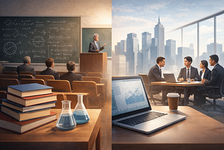 Switching from academia to industry