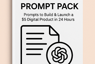 I Built a $5 Digital Product With Claude AI in 24 Hours