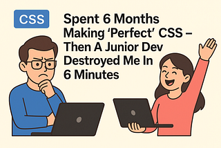 I Spent 6 Months Making “Perfect” CSS — Then A Junior Dev Destroyed Me In 6 Minutes