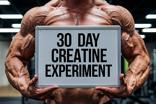 I Took Creatine for 30 Days — The Results Were Shocking