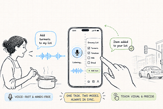 The Invisible Interface: Designing Multimodal UX for When Users Can’t Look at a Screen