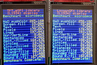 How to use the LovyanGFX library instead of the TFT_eSPI library in your ESP32 project