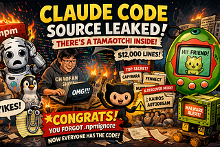 Claude Code’s Entire Source Just Leaked. There’s a Tamagotchi Inside.