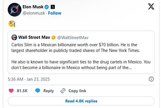 The Tweet that cost Musk $22 Billion