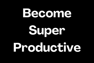 If You're Struggling To Stay Productive. Please Read This…