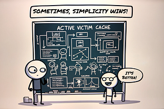 A Simple But Powerful Caching Algorithm: Presenting the Active-Victim-Cache