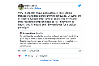 React is the New IBM