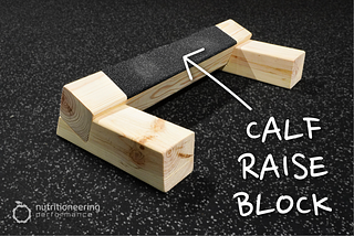 How I Built This “Beefy” Calf Raise Block for My Home Gym
