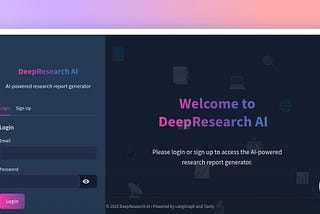 Build Multi Agent AI Deep Research Planning App End to End
