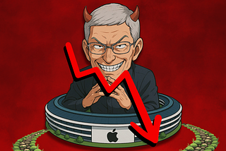 Apple's Greed Has Finally Backfired: A Third-Place Market Cap Says It All