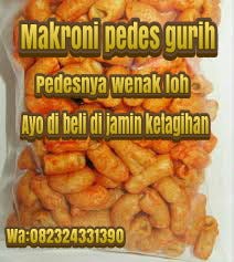Makroni Pedas Gurih Medium