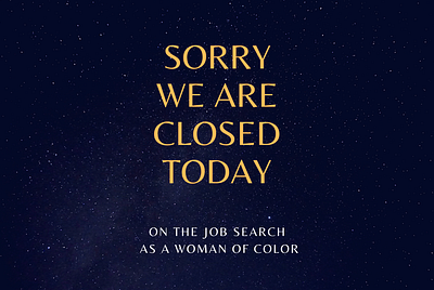 Sorry, the Job’s Been Filled