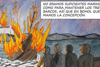 Retelling Magellan: The Burning of The Conception