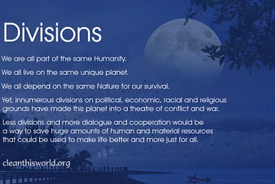 World of division, confusion and abuse