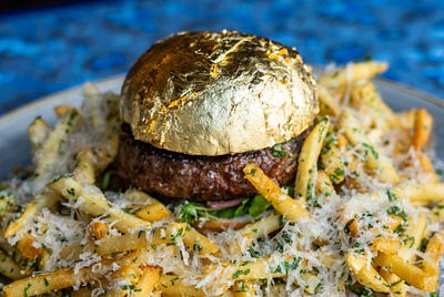 The Dorian in San Francisco Is Selling a $50 Burger Covered in Gold