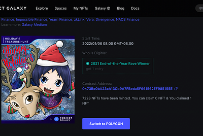 Growth Hacking in Web3–2021 Project Galaxy EoY Rave Campaign Recap