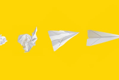 Throw Your Work In The Trash! — Just A Thought