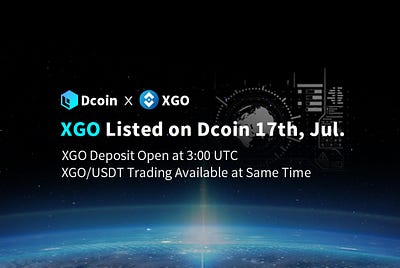 Emergent Token XGO is global-firstly launched on Dcoin