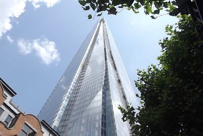 A Trip Up The Shard, London