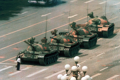 Bing Versus Tank Man