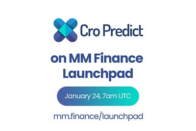 Introducing CRO Predict $CRP on MMFinance Launchpad