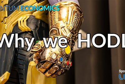 The Benefits of HODLing