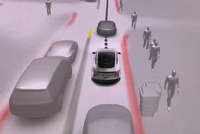Tesla Has Made The Roads Safe For Garbage Cans