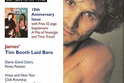 Dec 1993: Tim Booth of James on Trust, Inspiration And Eno