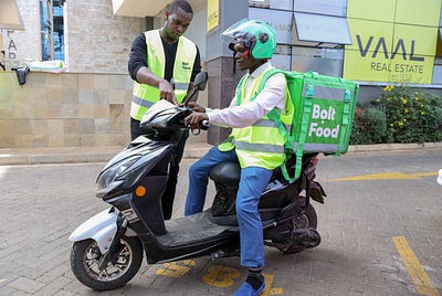 Bolt Goes Electric For On-Demand Food Delivery Tuk Tuks, Motorcycles & Bicycles In Kenya