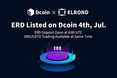 Dcoin Completes ERD Lottery Draw and Will Open Trading on 4th July