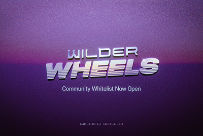 Wilder.Wheels Community Whitelist Now Open