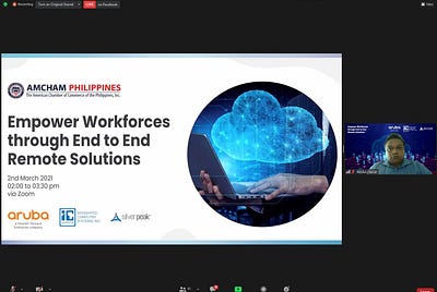 AMCHAM Philippines: “Empower Workforces through End to End Remote Solutions”