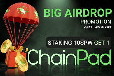 HURRY UP! AIRDROP OF CHAINPAD HERE!!!