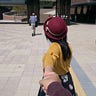 泡湯女子