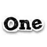 One