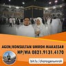 HP/WA 0821 9131 4170, Agen Travel Umroh Makassar