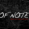 OF NOTE Magazine