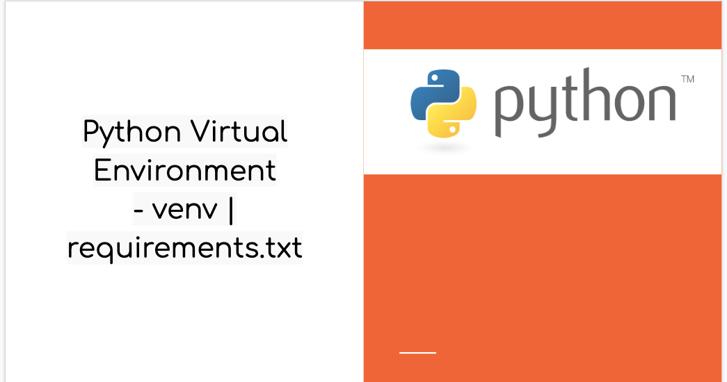 Python Virtual Environment — venv | by Ankur Kumar | Medium