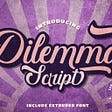 Dilemma Script Font Free Download_633e153530173