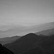 A grayscale image