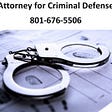 attorney criminal defense
